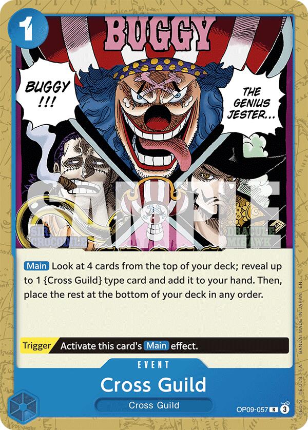 Cross Guild (Reprint) [ST-25 - OP09-057] - Starter Deck 25: BLUE Buggy