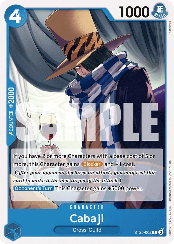 Cabaji [ST-25 - ST25-002] - Starter Deck 25: BLUE Buggy