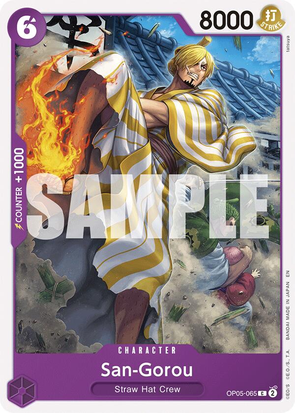 San-Gorou (Reprint) [ST-26 - OP05-065] - Starter Deck 26: PURPLE/BLACK Monkey.D.Luffy