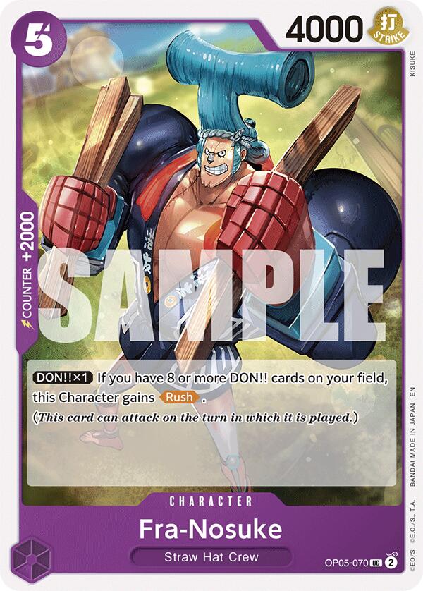 Fra-Nosuke (Reprint) [ST-26 - OP05-070] - Starter Deck 26: PURPLE/BLACK Monkey.D.Luffy