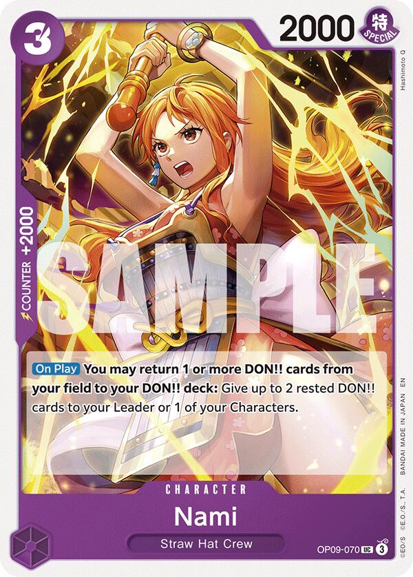 Nami (Reprint) [ST-26 - OP09-070] - Starter Deck 26: PURPLE/BLACK Monkey.D.Luffy