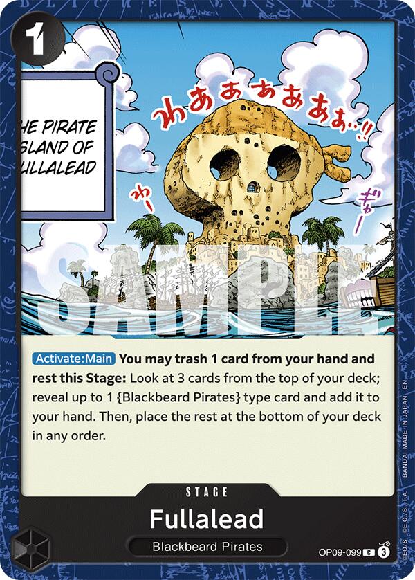 Fullalead (Reprint) [ST-27 - OP09-099] - Starter Deck 27: BLACK Marshall.D.Teach