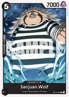 Sanjuan.Wolf (Reprint) [ST-27 - OP10-084] - Starter Deck 27: BLACK Marshall.D.Teach