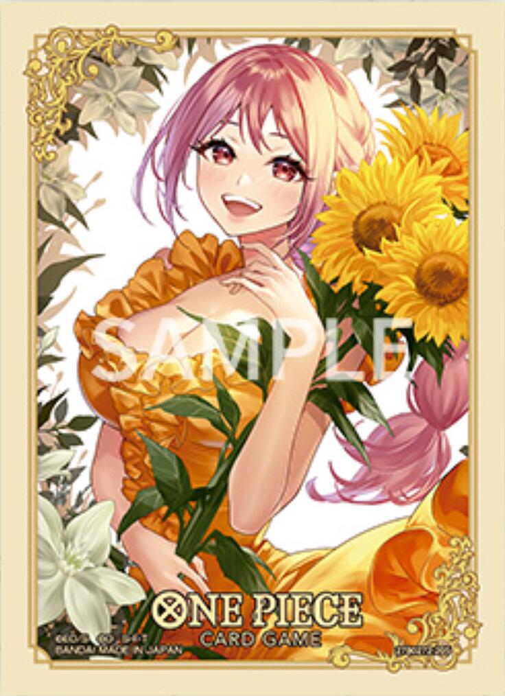 One Piece Card Game Official Sleeves: TCG+ Store Edition Vol. 4 - Rebecca (70-Pack)