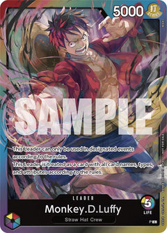 Monkey.D.Luffy (Release Event Leader) [OP-PR - P] Promo - Bandai