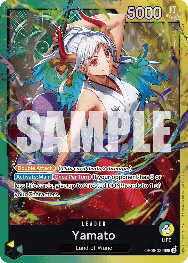 Yamato (OP06-022) [ST-28 - OP06-022] Leader - Bandai
