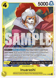 Inuarashi (Reprint) [ST-28 - OP06-100] - Starter Deck 28: GREEN/YELLOW Yamato