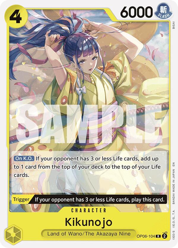 Kikunojo (Reprint) [ST-28 - OP06-104] Rare - Bandai