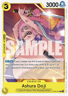 Ashura Doji [ST-28 - ST28-001] - Starter Deck 28: GREEN/YELLOW Yamato
