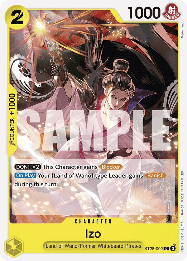 Izo [ST-28 - ST28-002] - Starter Deck 28: GREEN/YELLOW Yamato