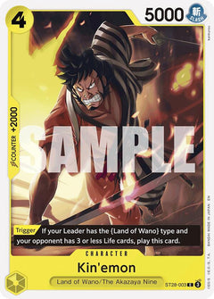 Kin'emon [ST-28 - ST28-003] - Starter Deck 28: GREEN/YELLOW Yamato