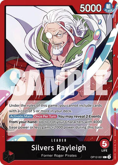 Silvers Rayleigh [OP12 - OP12-001] - Legacy of the Master