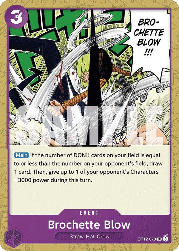 Brochette Blow [OP12 - OP12-078] - Legacy of the Master
