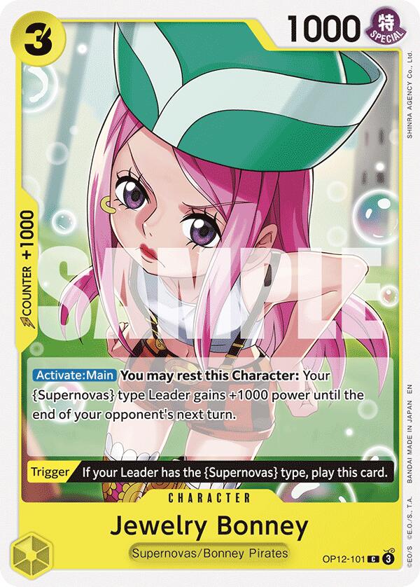 Jewelry Bonney (101) [OP12 - OP12-101] - Legacy of the Master