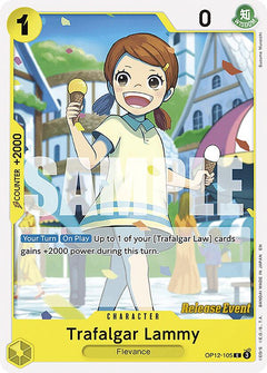 Trafalgar Lammy [OP12 RE - OP12-105] - Legacy of the Master Release Event Cards
