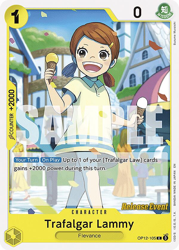 Trafalgar Lammy [OP12 RE - OP12-105] - Legacy of the Master Release Event Cards
