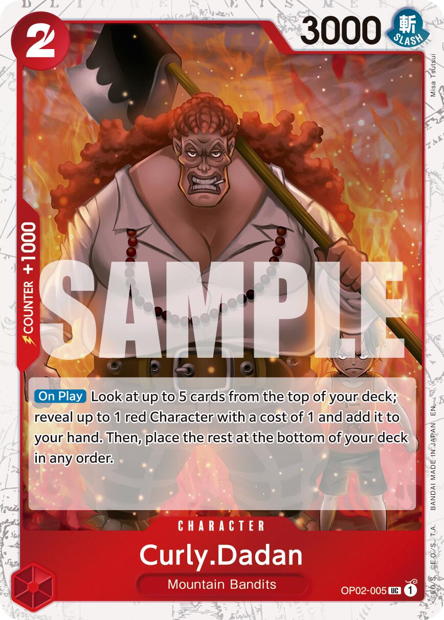 Curly.Dadan (Pirate Foil) [PRB-02 - OP02-005] - Premium Booster -The Best- Vol. 2