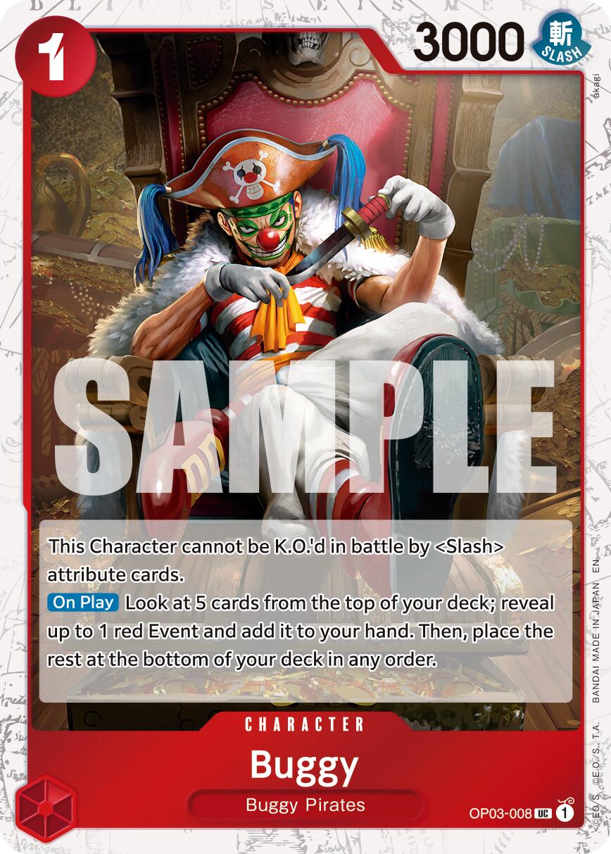 Buggy - OP03-008 (Pirate Foil) [PRB-02 - OP03-008] - Premium Booster -The Best- Vol. 2