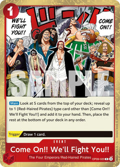Come On!! We'll Fight You!! (Reprint)