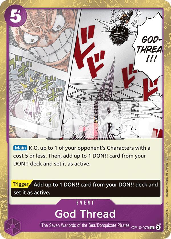 God Thread (Pirate Foil) [PRB-02 - OP10-079] - Premium Booster -The Best- Vol. 2