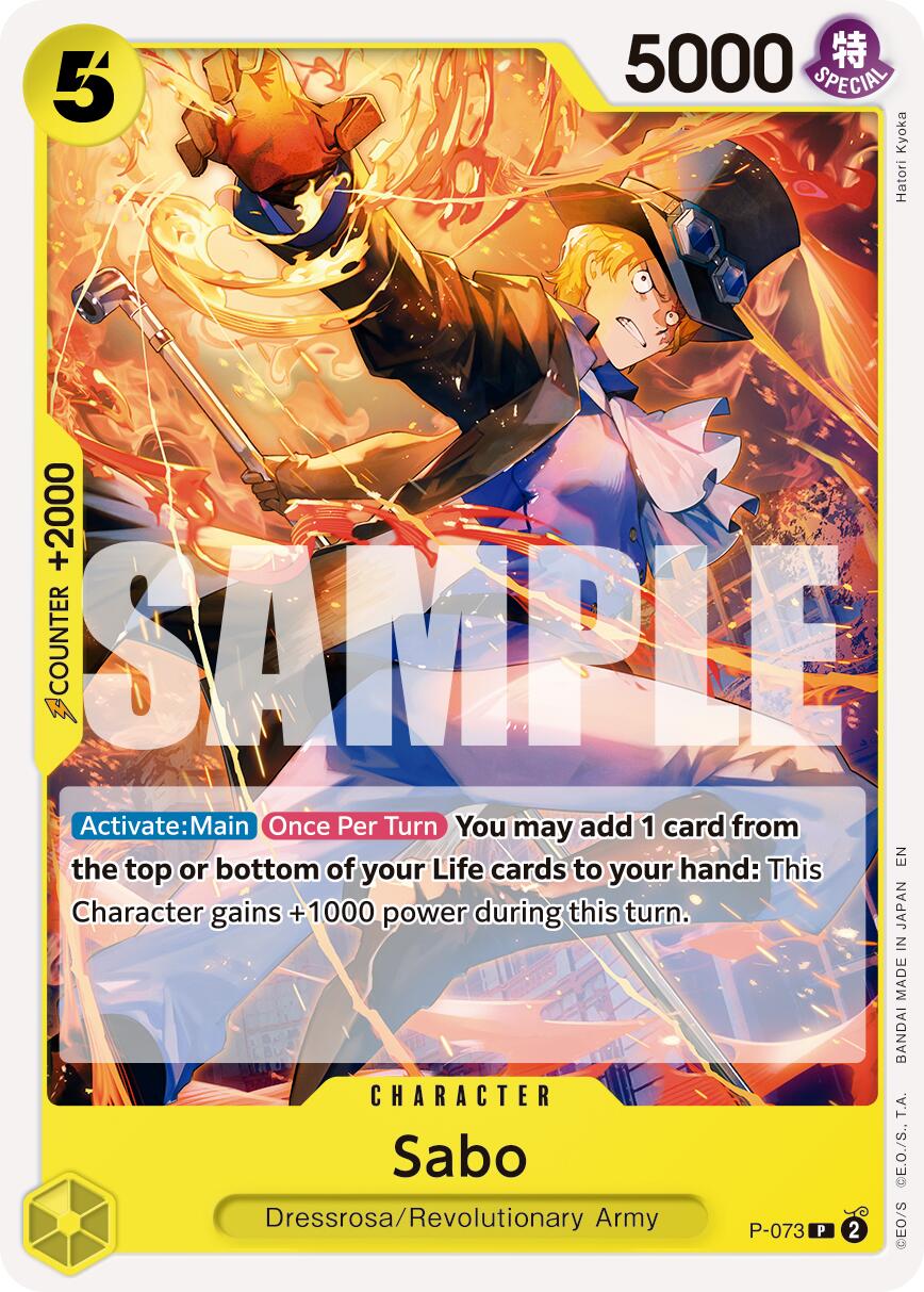 Sabo - P-073 (Reprint) [PRB-02 - P-073] - Premium Booster -The Best- Vol. 2