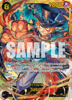 Sabo - OP07-118 (Reprint) [PRB-02 - OP07-118] Secret Rare - Bandai