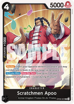Scratchmen Apoo - OP08-087 (Reprint) [PRB-02 - OP08-087] - Premium Booster -The Best- Vol. 2