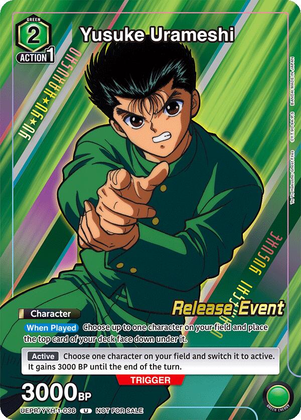 Yusuke Urameshi (Release Event Participation)