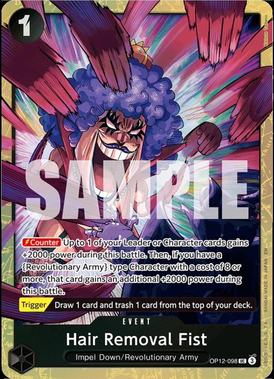 Hair Removal Fist (Premium Card Collection -Best Selection Vol. 5-)