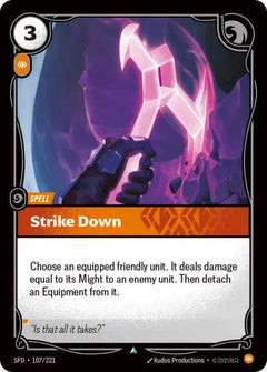 Strike Down