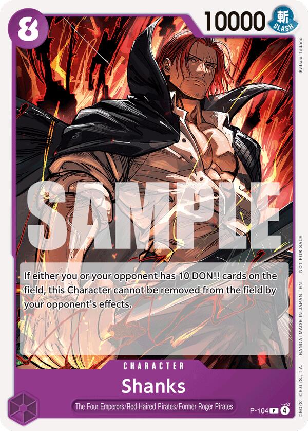 Shanks (Store Tournament 2025 Vol. 4) [OP-PR - P-104] - One Piece Promotion Cards