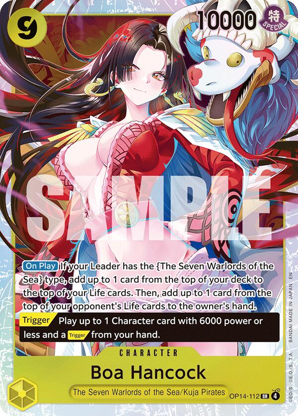 Boa Hancock - OP14-112 [OP14 - OP14-112] Super Rare - Bandai