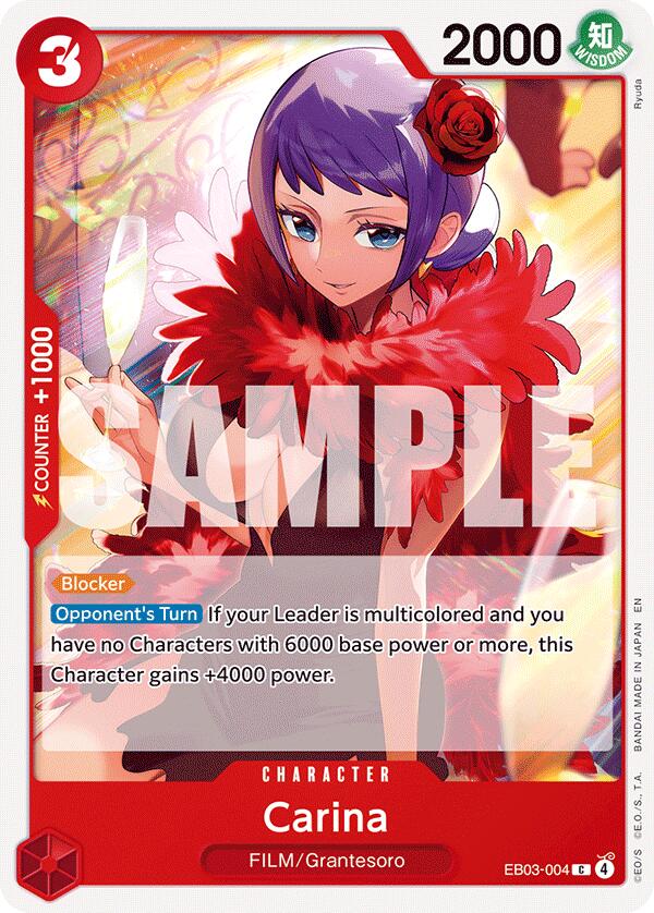 Carina [EB-03 - EB03-004] - Extra Booster: One Piece Heroines Edition