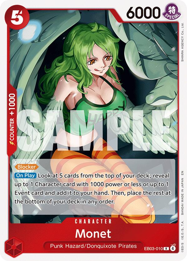 Monet [EB-03 - EB03-010] - Extra Booster: One Piece Heroines Edition