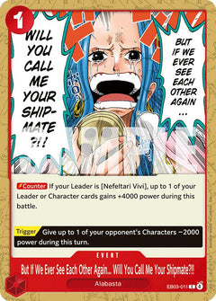 But If We Ever See Each Other Again... Will You Call Me Your Shipmate?!! [EB-03 - EB03-011] - Extra Booster: One Piece Heroines Edition