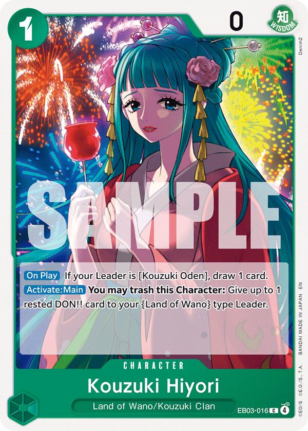 Kouzuki Hiyori [EB-03 - EB03-016] - Extra Booster: One Piece Heroines Edition