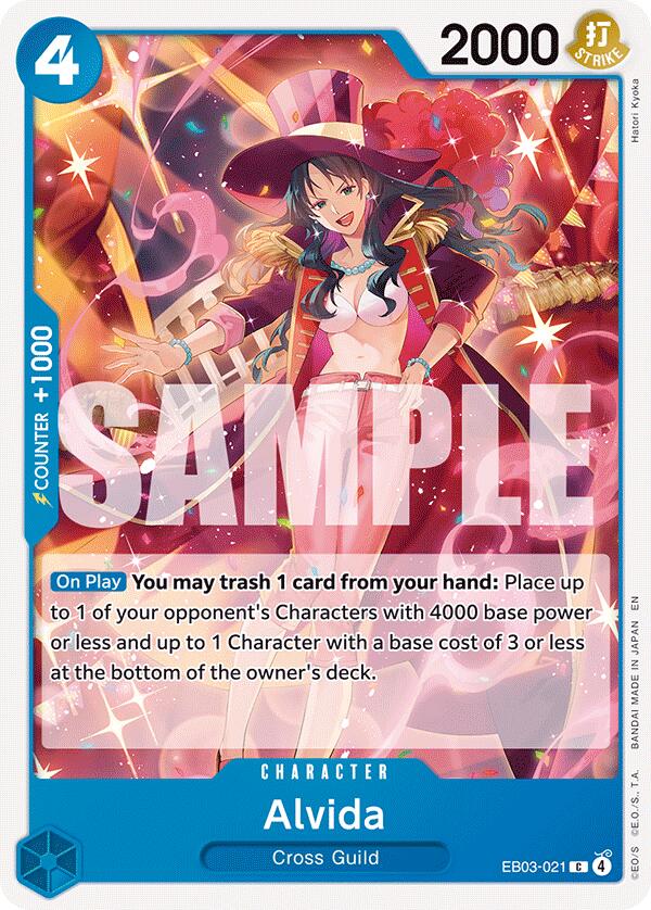 Alvida [EB-03 - EB03-021] - Extra Booster: One Piece Heroines Edition