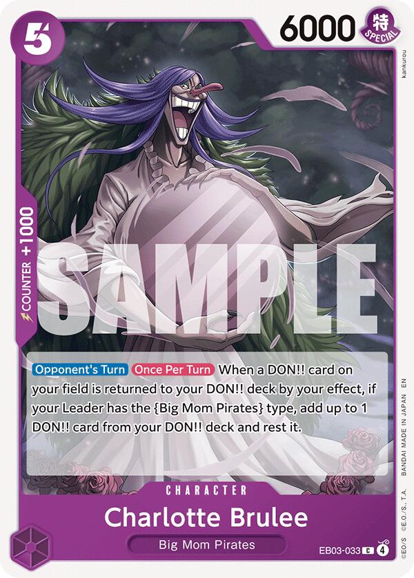 Charlotte Brulee [EB-03 - EB03-033] - Extra Booster: One Piece Heroines Edition