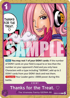 Thanks for the Treat. [EB-03 - EB03-038] - Extra Booster: One Piece Heroines Edition