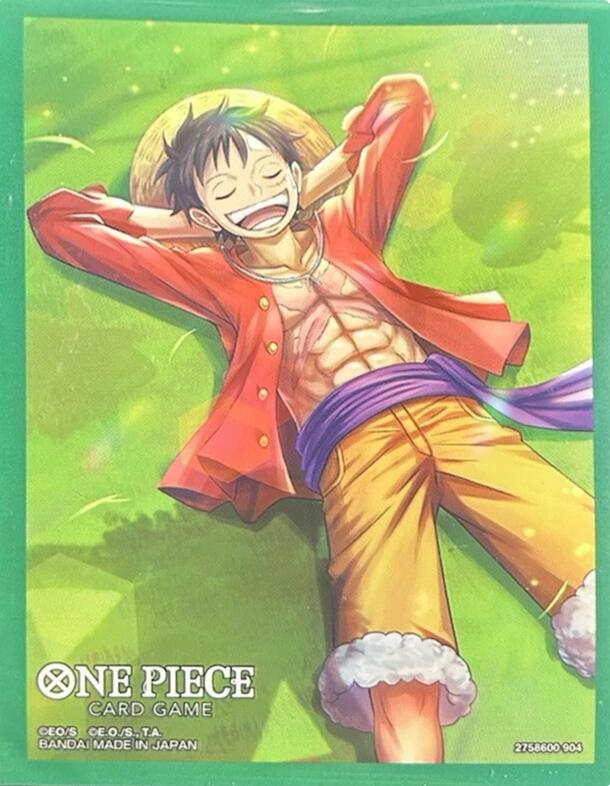 One Piece Card Game: Starter Deck EX: Gear 5 Official Sleeves - Monkey.D.Luffy (70-Pack)