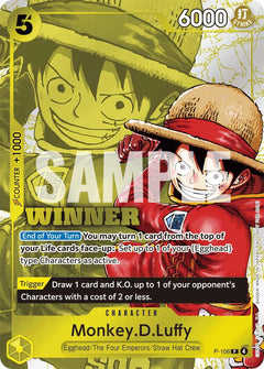 Monkey.D.Luffy (Winner Pack 2026 Vol. 2) [OP-PR - P-106] Promo - Bandai