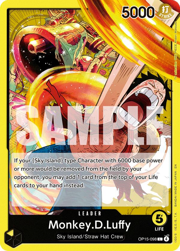 Monkey.D.Luffy (OP15-098) [OP15-EB04 - OP15-098] - Adventure on Kami's Island