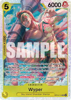 Wyper [OP15-EB04 - OP15-114] Super Rare - Bandai