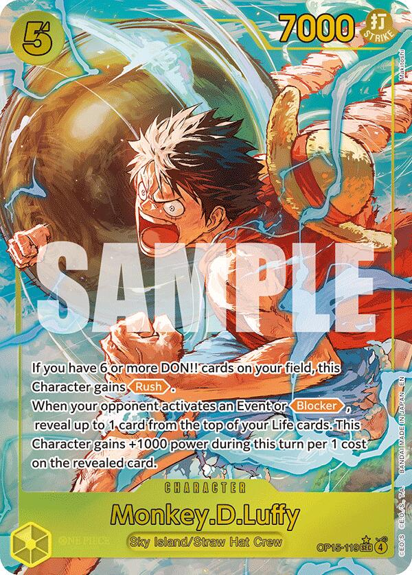 Monkey.D.Luffy (OP15-119) (Alternate Art)