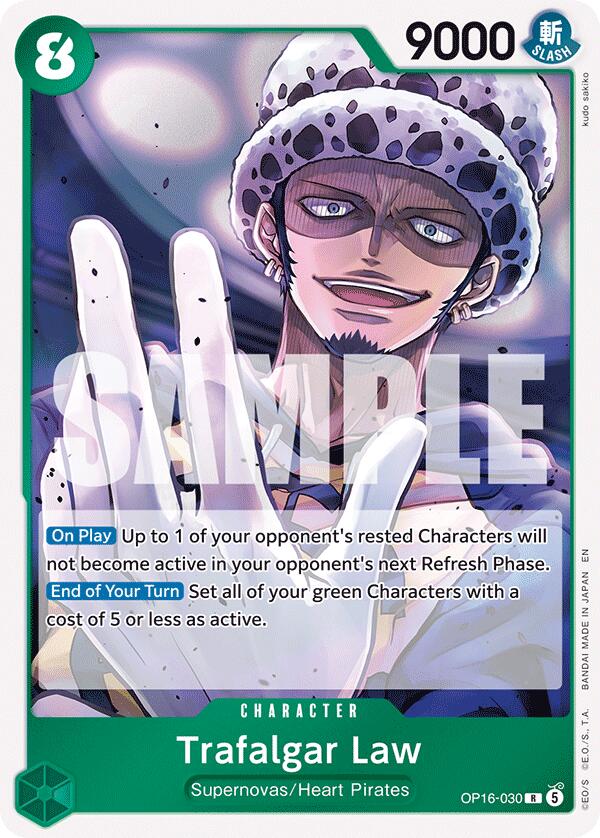 Trafalgar Law (030) [OP16 - OP16-030] - The Time of Battle
