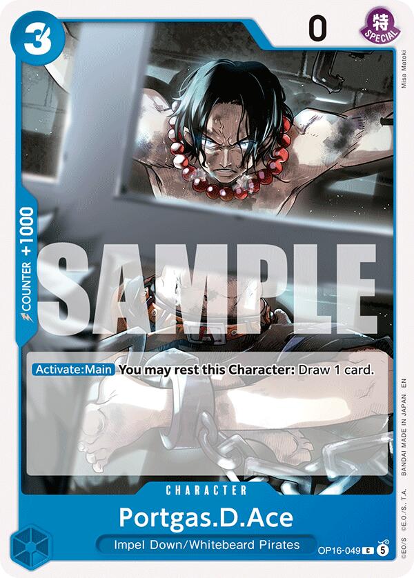 Portgas.D.Ace (049) [OP16 - OP16-049] - The Time of Battle