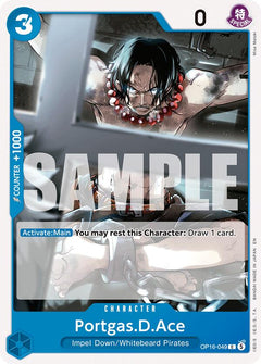 Portgas.D.Ace (049) [OP16 - OP16-049] - The Time of Battle