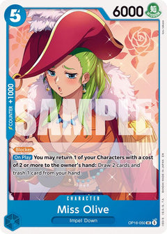 Miss Olive [OP16 - OP16-050] - The Time of Battle