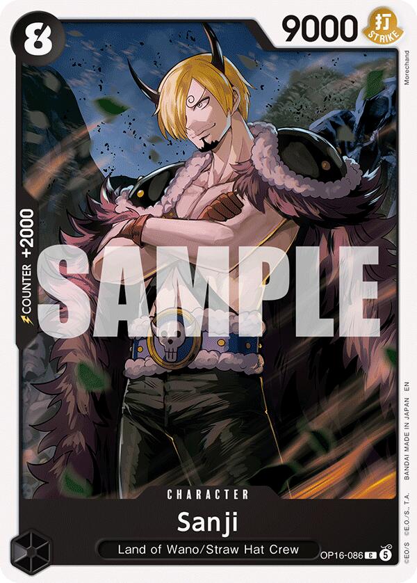 Sanji [OP16 - OP16-086] - The Time of Battle