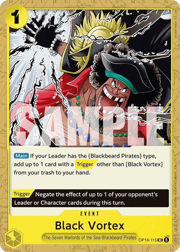 Black Vortex [OP16 - OP16-115] - The Time of Battle